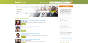 Continuing Education Landing Page